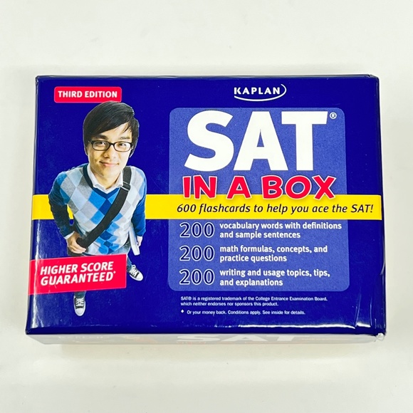 SAT prep- SAT 2 Second Shortcuts & Kaplan SAT in a Box - Picture 5 of 11